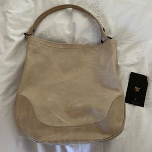 Frye Melissa Hobo Bag in Parchment
